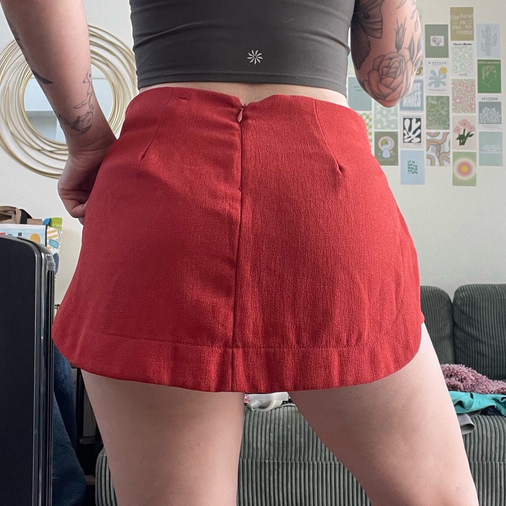 Rust Skort - Picture 3 of 8